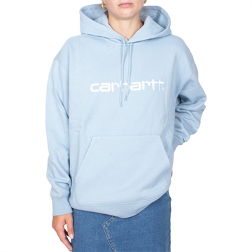 Carhartt WIP Hoodie W Carhartt Misty Sky / White